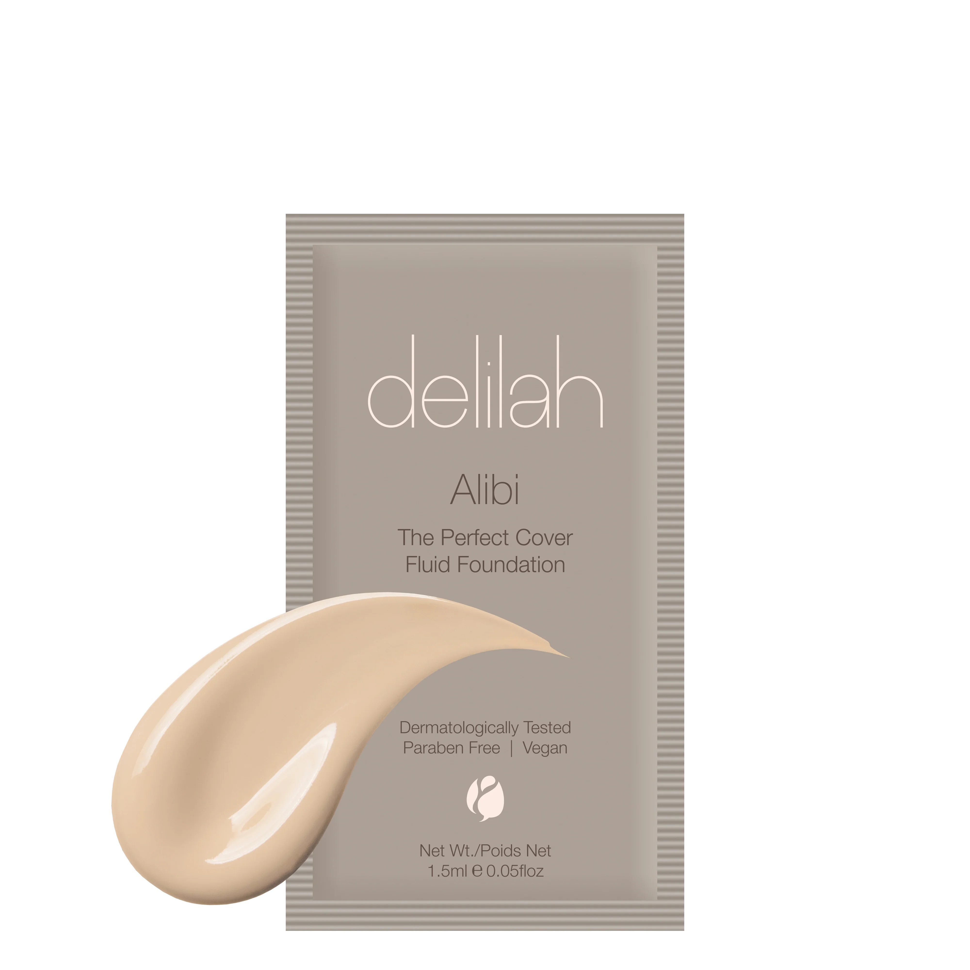 SAMPLE SACHET | Alibi The Perfect Cover Fluid Foundation - Image 3