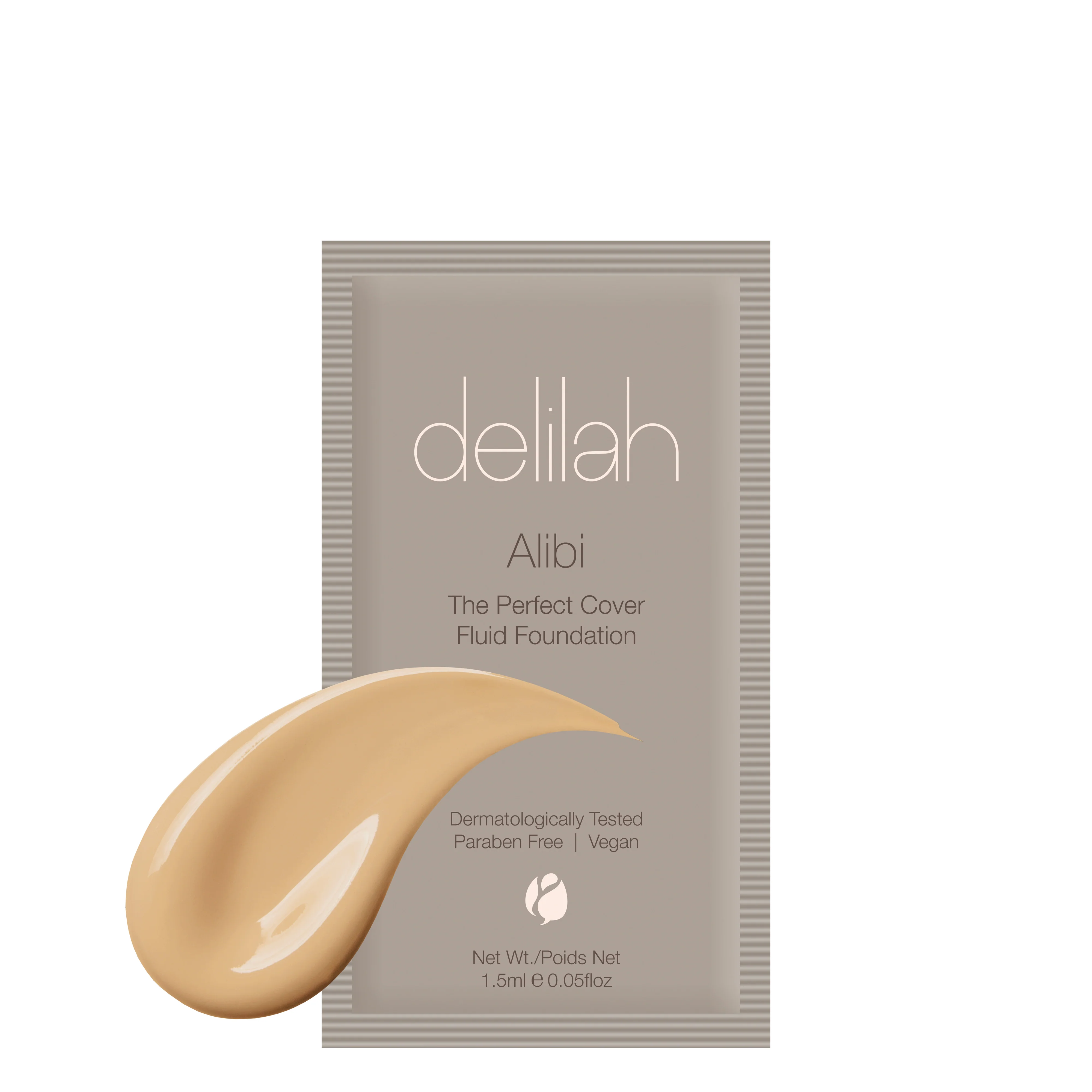SAMPLE SACHET | Alibi The Perfect Cover Fluid Foundation - Image 9